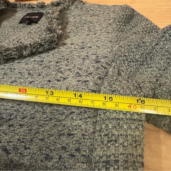 NIC + ZOE XS Olive Green pocket Tweed Jacket - Picture 8 of 11